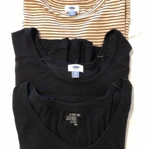 3 Old Navy long sleeve tees